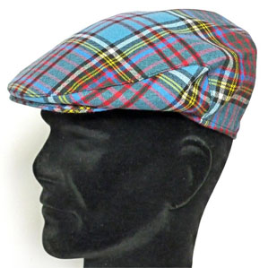 County Flat Cap, Classic, Individual Size to Order, 500 Tartans